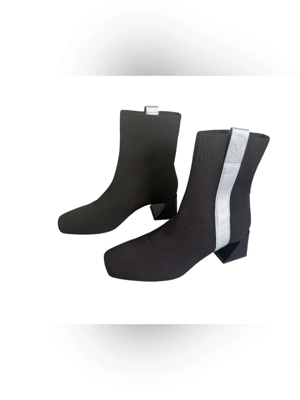 VIVAIA Rafaella Square-Toe Water-Repellent‎ Heeled Boots